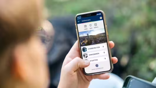 Startbildschirm der App »UniStartJena«