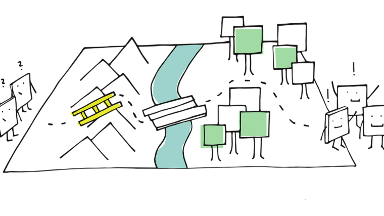 Aufbau einer Planspielstadt